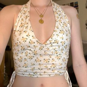 Halter Neck Crop Top